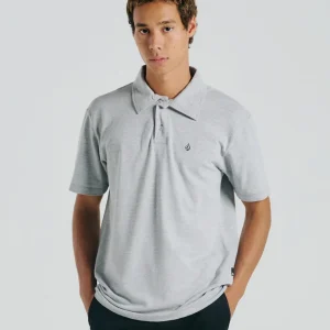Polo Volcom Classic Stone Cinza