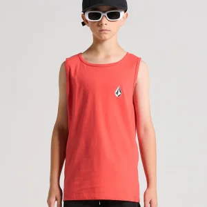 Regata Volcom Iconic Stone Juvenil Vermelha