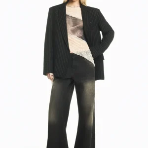 BLAZER ALFAIATARIA A FIO HEAVY PATOU RISCA DE GIZ