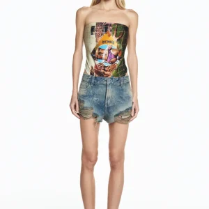 SHORTS JEANS CAVADO DESFIADO