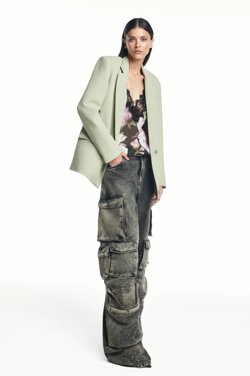 BLAZER ALFAIATARIA PATOU HEAVY VERDE MENTA - Image 2