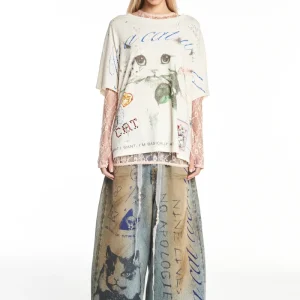 CALÇA JEANS MEOW